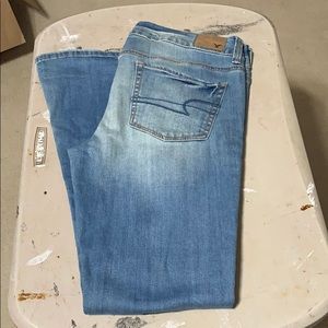 EUC Boho Flare American Eagle Jeans